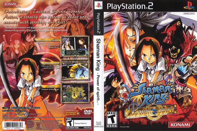 SHAMAN KING POWER OF SPIRIT [US : DVD5 1 Disc]
