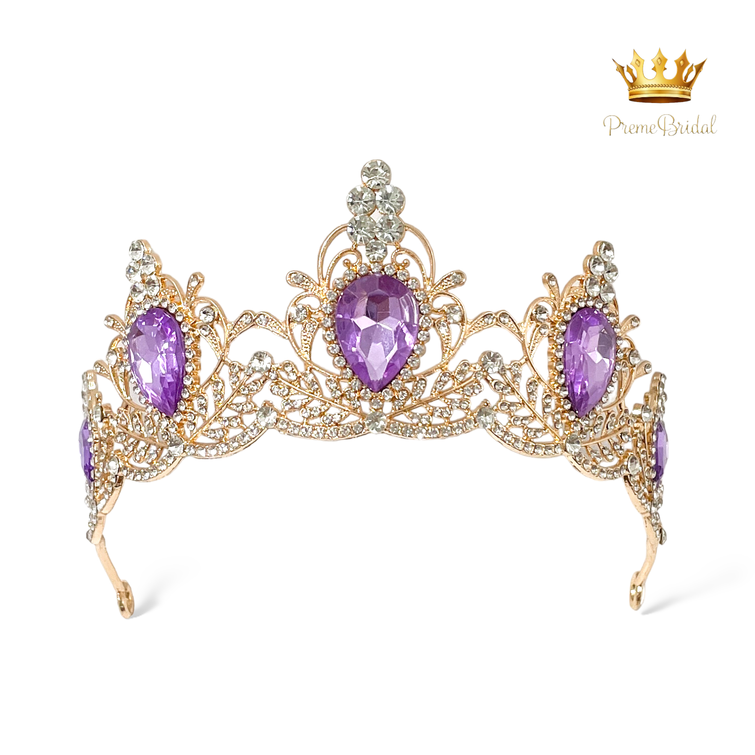 (พร้อมส่ง) เทียร่า 409 มงกุฎนางงาม งานสวย ปราณีต QCเพชรทุกเม็ด สินค้าพร้อมส่งจากไทย