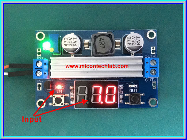 1x LTC1871 DC-DC Step up (Boost) Converter with Digital voltmeter (3.5-30Vdc 100W)