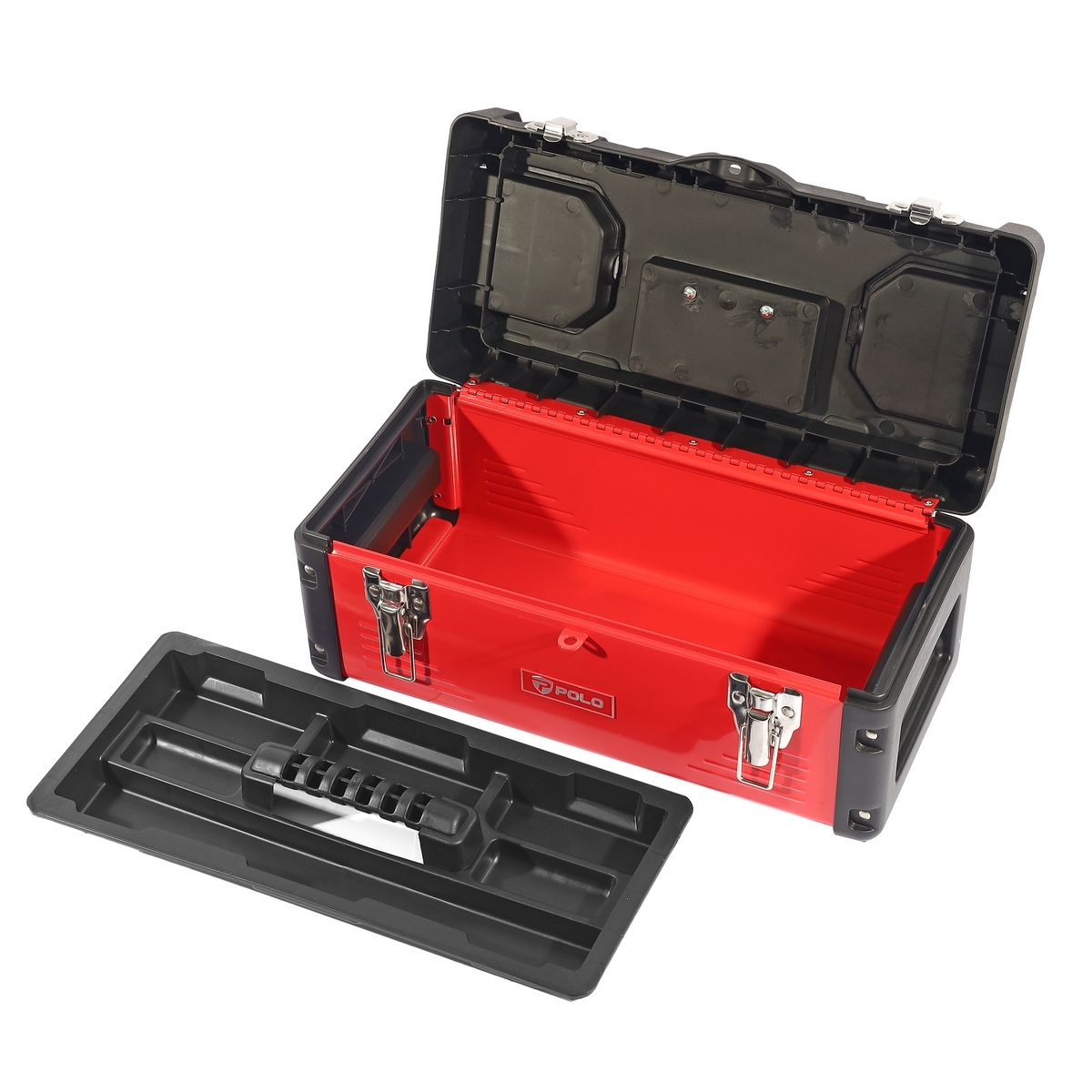 POLO กล่องเครื่องมือเหล็ก/พลาสติก PP 16 นิ้ว รุ่น MP16