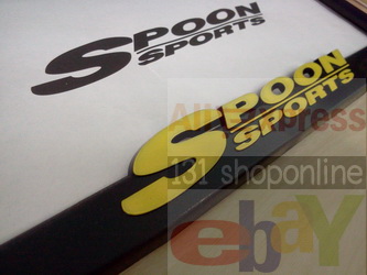 กรอบทะเบียนรถยนต์ SPOON SPORT สำหรับสาวก HONDA ส่งฟรี EMS ทั่วไทย