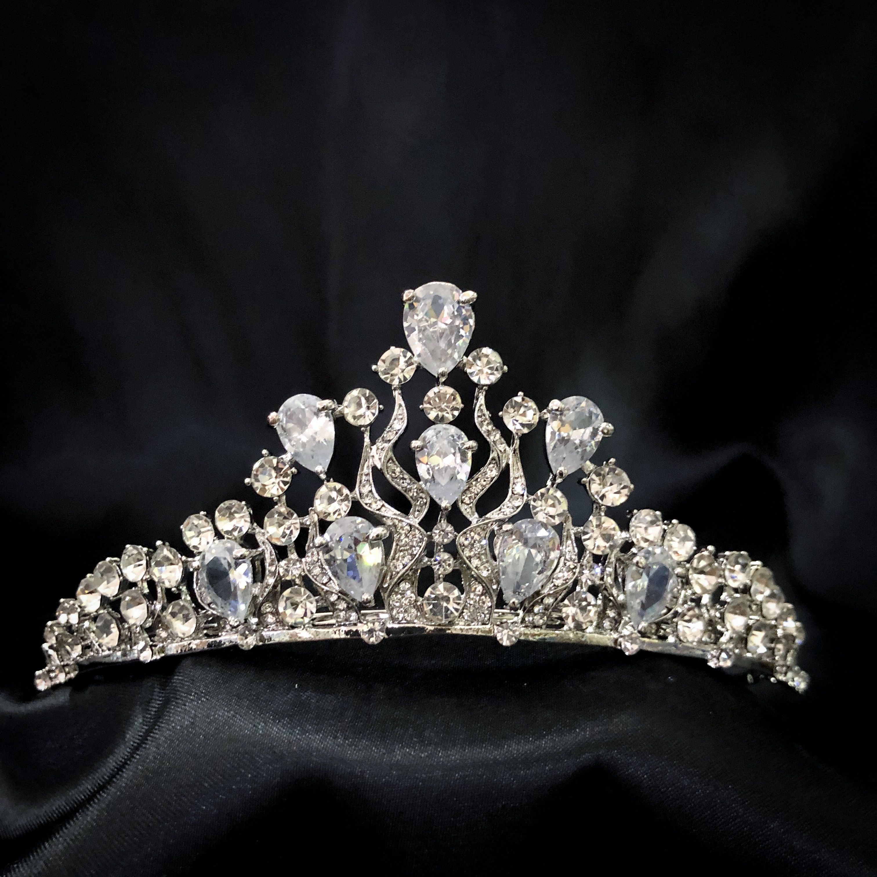 (พร้อมส่ง) เทียร่า 235 มงกุฎนางงาม มงกุฎเจ้าหญิง งานสวย ปราณีต QCเพชรทุกเม็ด สินค้าพร้อมส่งจากไทย