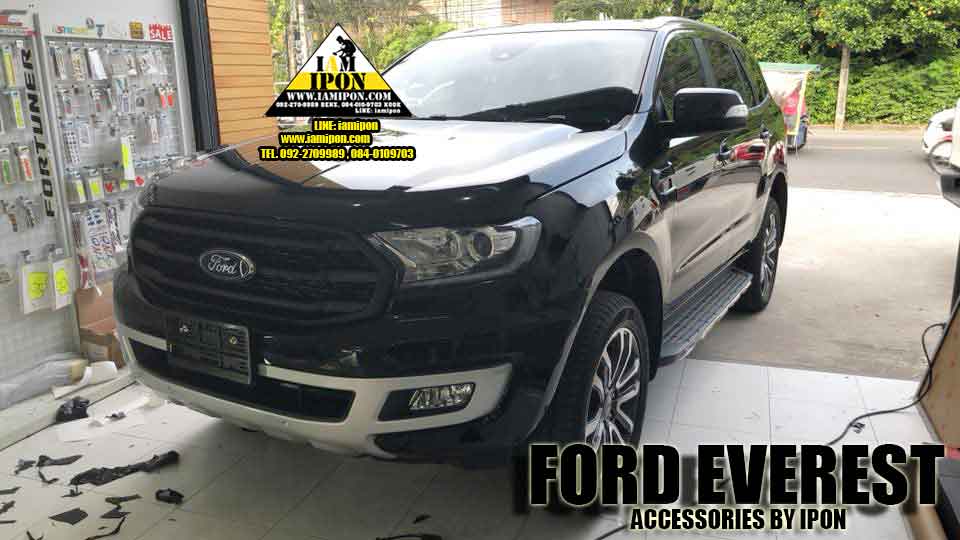 REAR TRUNK LID COVER FORD EVEREST WILDTRAK SPEC คาดคิ้วฝาท้ายสีไวล์ดแทรคฟอร์ดเอเวอเรสต์