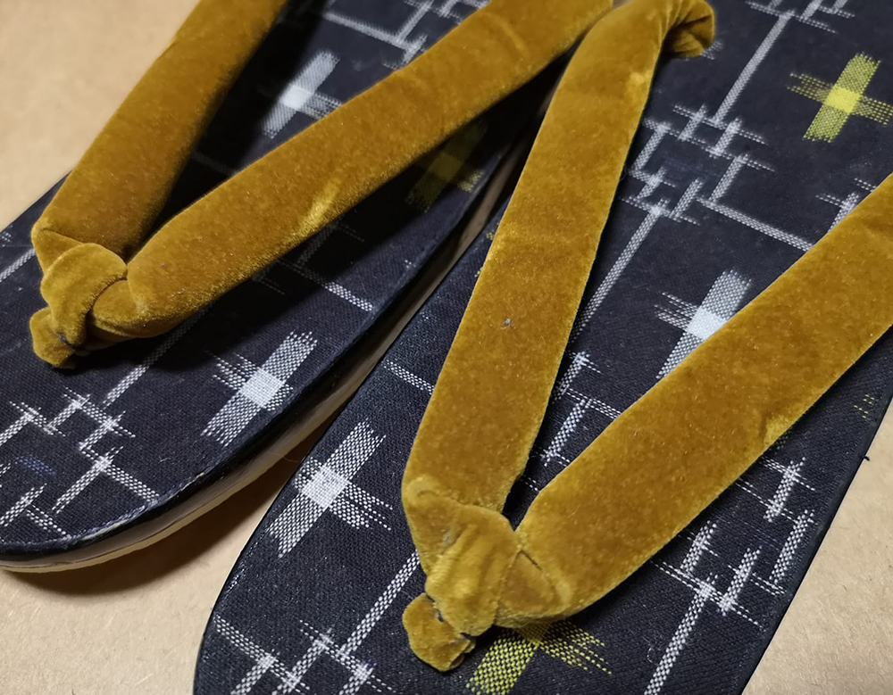 รองเท้าเกี๊ยะไม้ญี่ปุ่น size22 มือ1