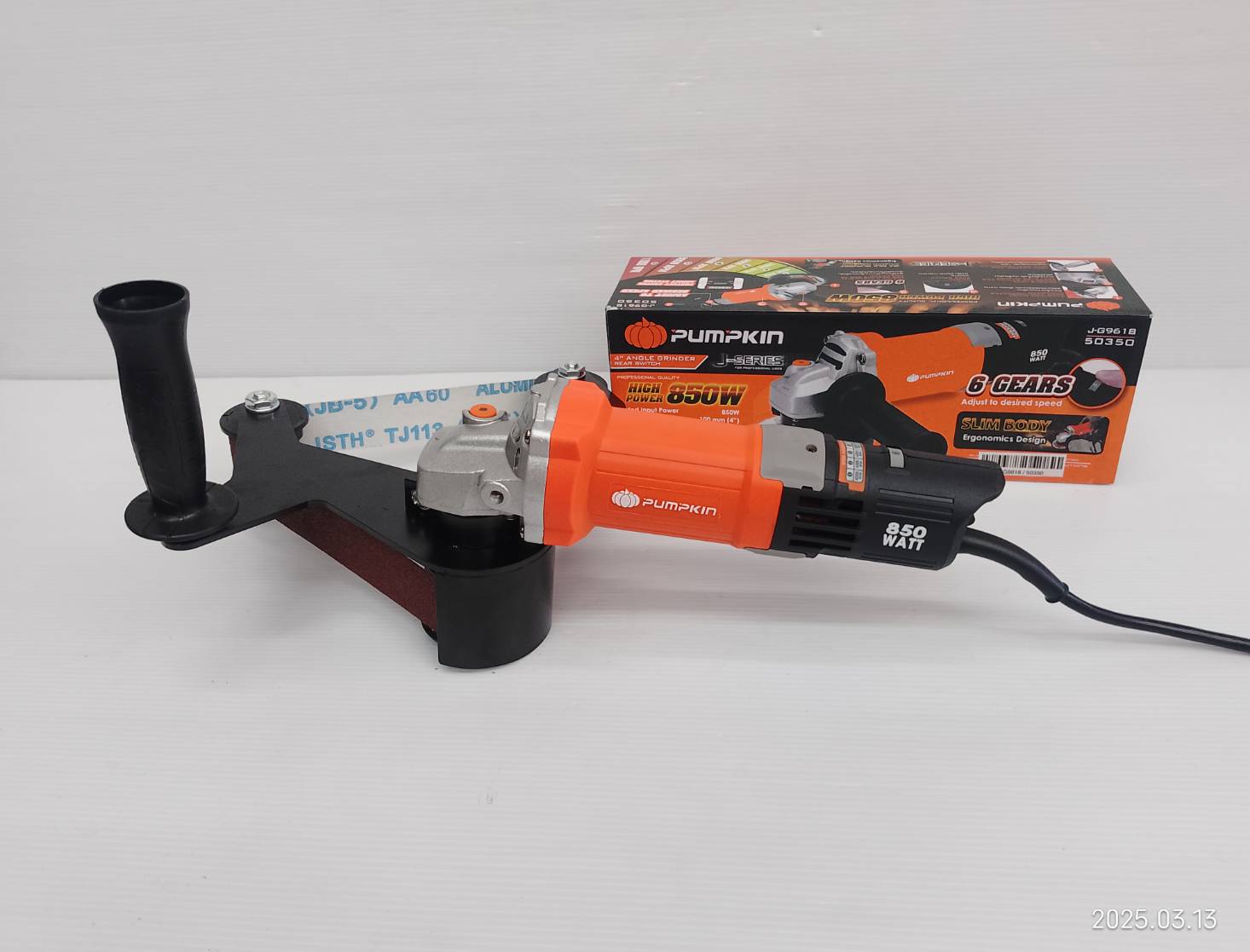 ชุดแปลงขัดกระดาษสายพาน 20/40x740mm. G-07001