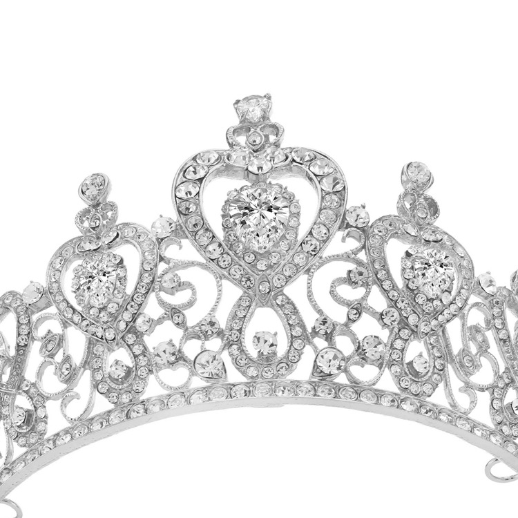 (พร้อมส่ง) มงกุฎ 038 สีเงิน