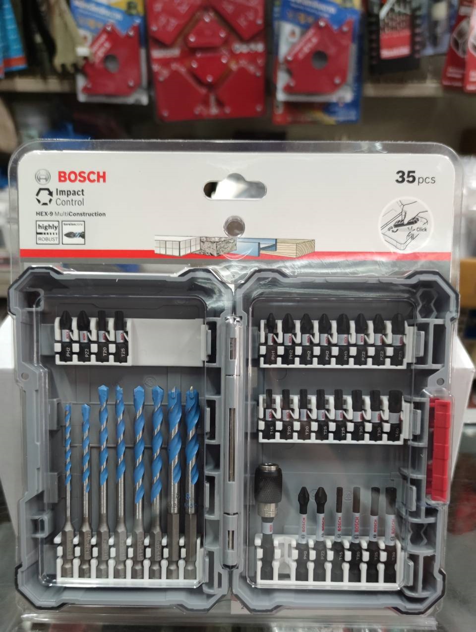 ชุดดอกมัลติ+ดอกไขควง35ชิ้น BOSCH #2608577147