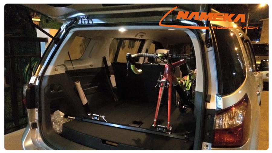 ชุดแร็คจักรยาน 2คัน แบบไว้ในรถ หรือ ในกระบะ NAMEKA NB-07