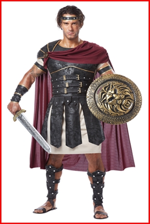 ชุดนักรบโรมัน Gladiator / ชุดแอรีส เทพเจ้าแห่งสงคราม / ชุดนักรบ / ชุดโรมัน