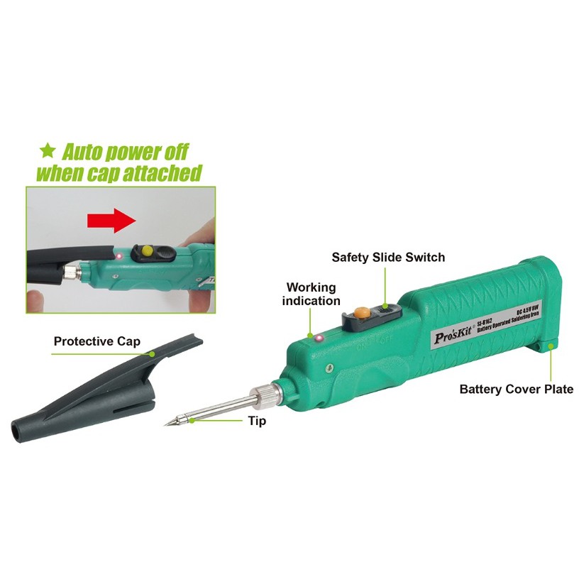 หัวแร้งใช้แบตเตอรี่ SI-B162 Prokits