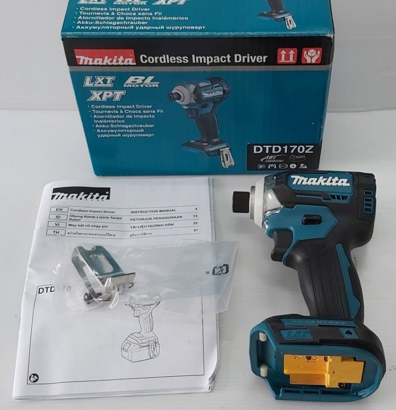 ไขควงกระแทกไร้สาย1/4 DTD170Z MAKITA