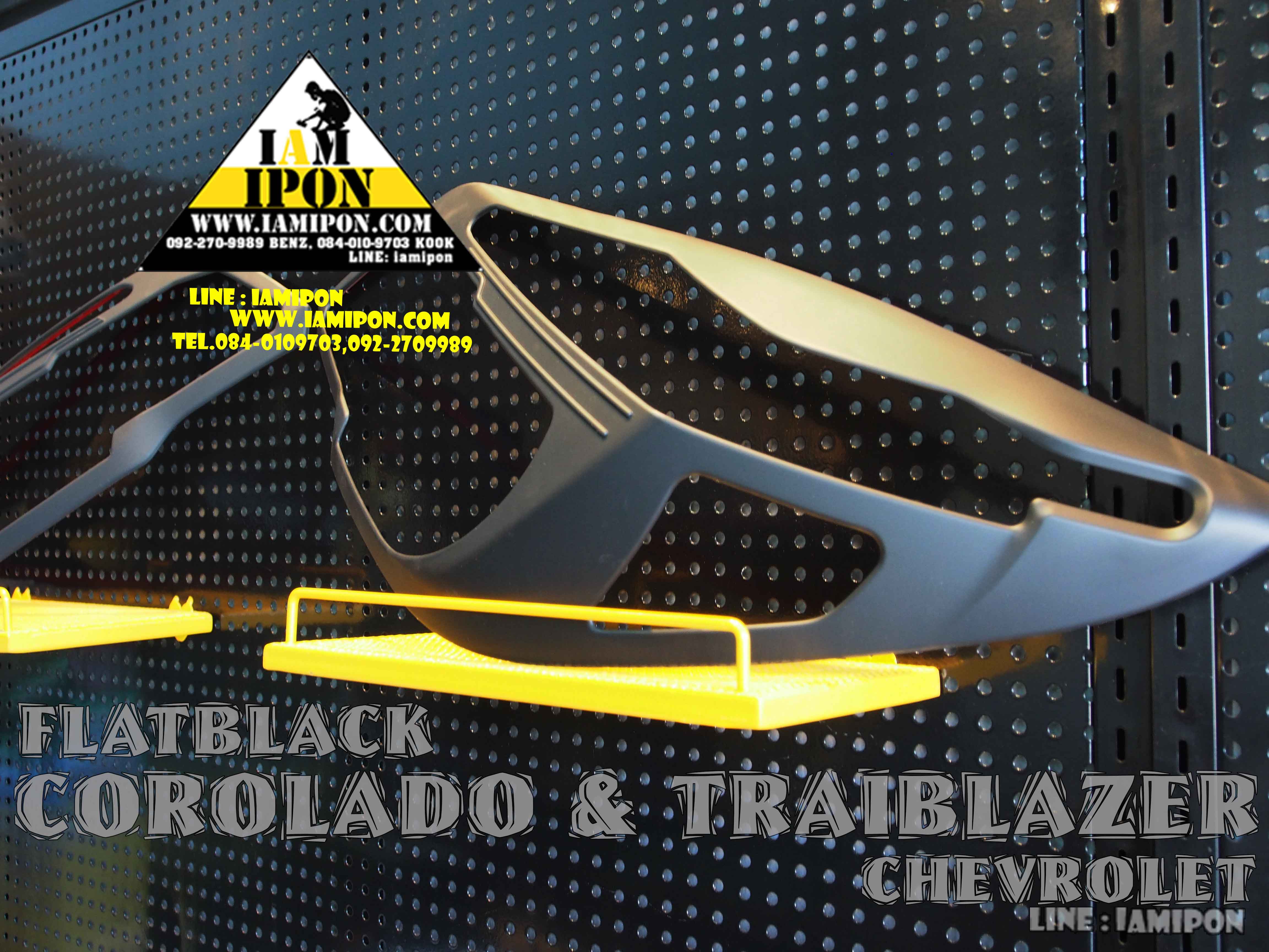 HEAD LAMP COVER CHEVROLET ALL NEW COLORADO 2012 ครอบไฟหน้าดำด้านออนิวโคโลราโด 2012