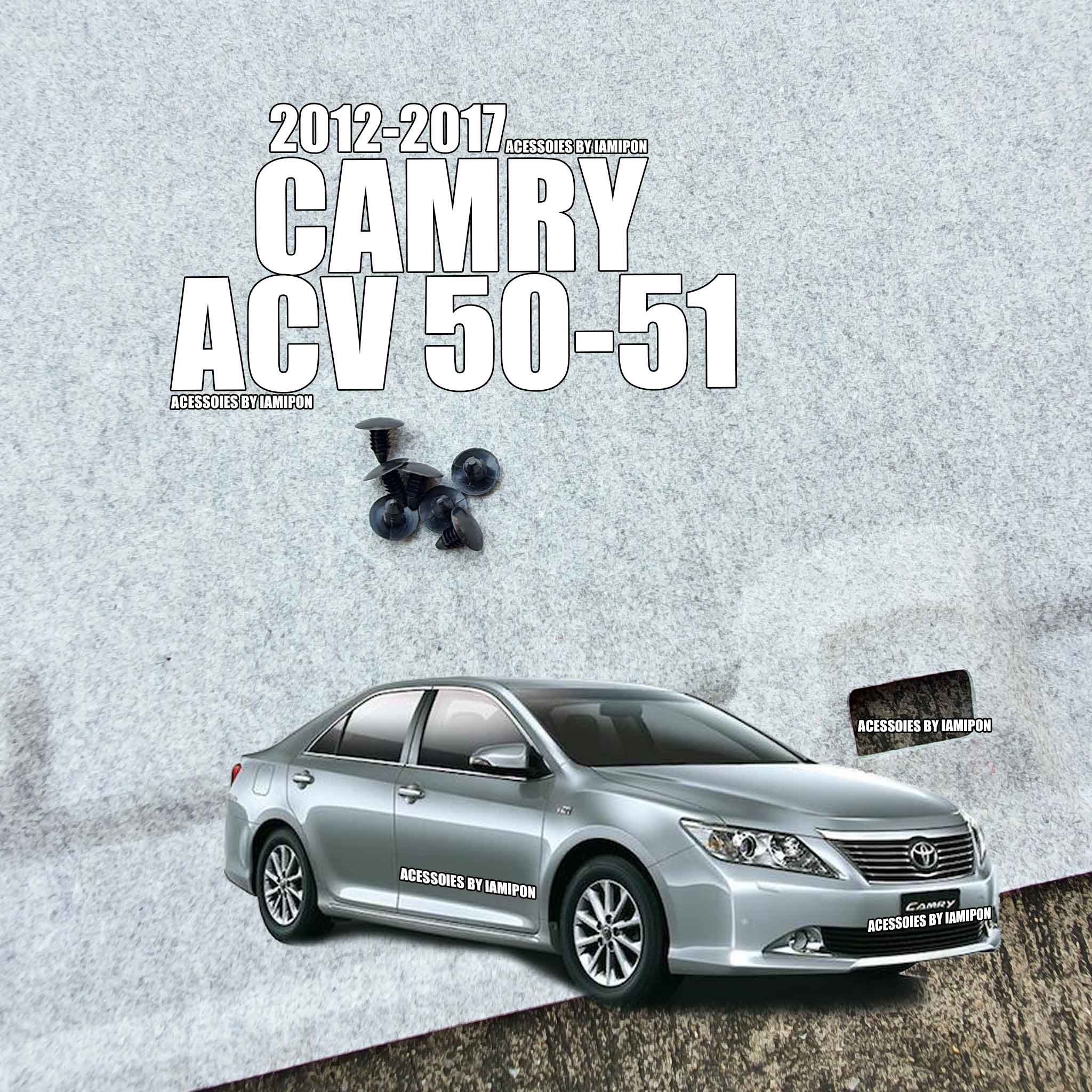 แผ่นกันความร้อนฝากระโปรงหน้า TOYOTA CAMRY ACV 50-51 2012-2017