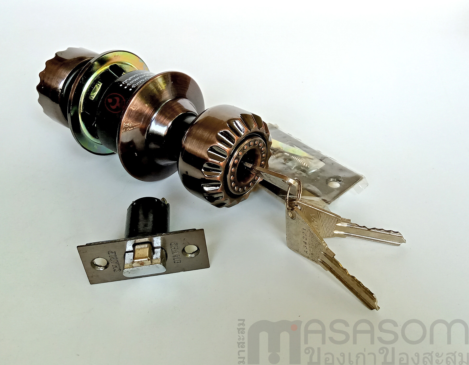 ลูกบิดประตูทองเหลือง