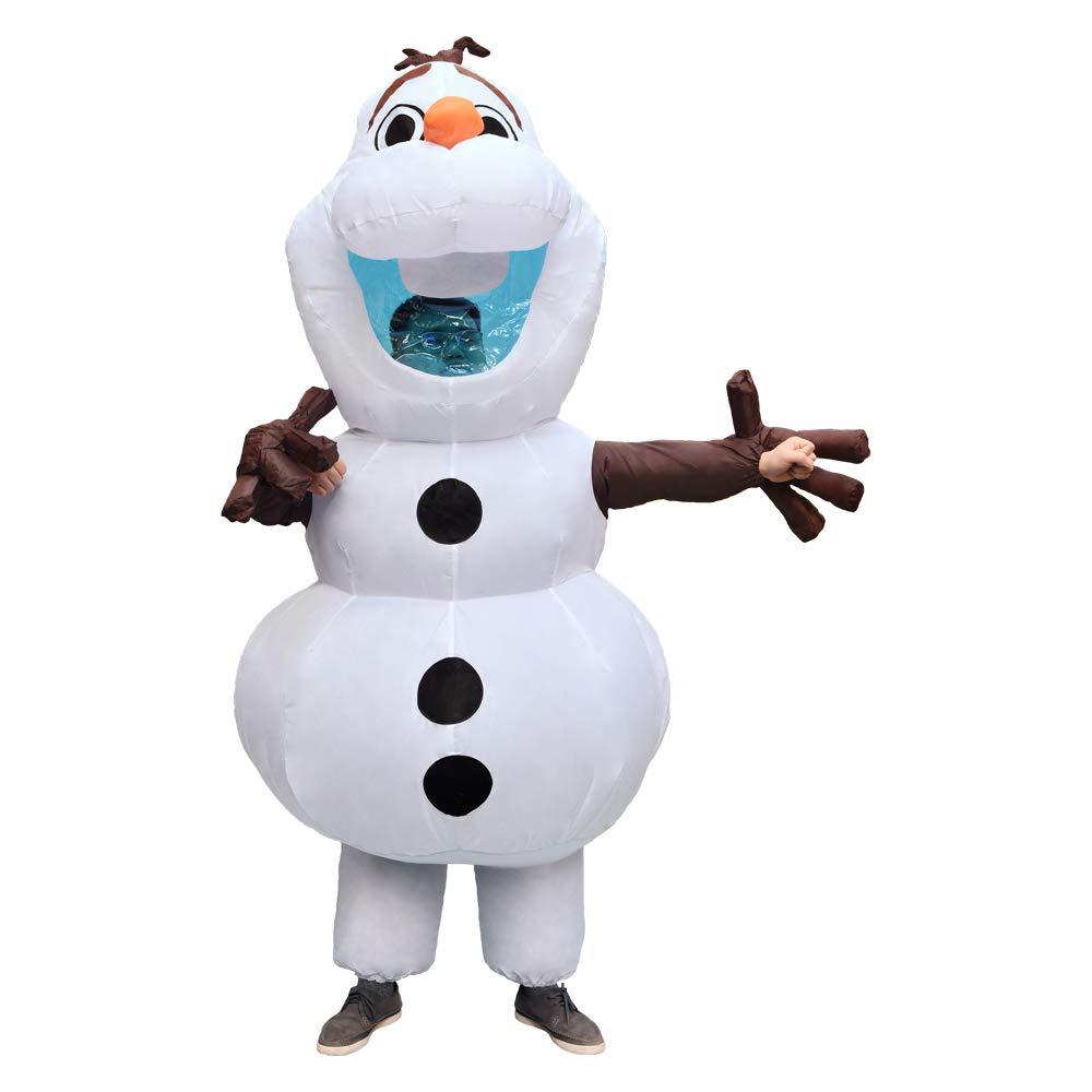 ชุดโอลาฟ แบบพองลม @ elsa frozen เอลซ่า