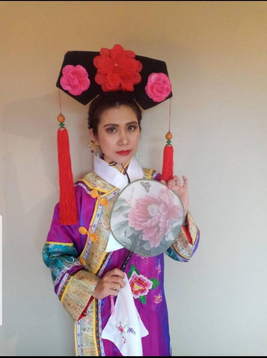 ชุดขุนนางจีนสีแดง / ชุดจีน /ชุดจิ๋นซีฮ่องเต้