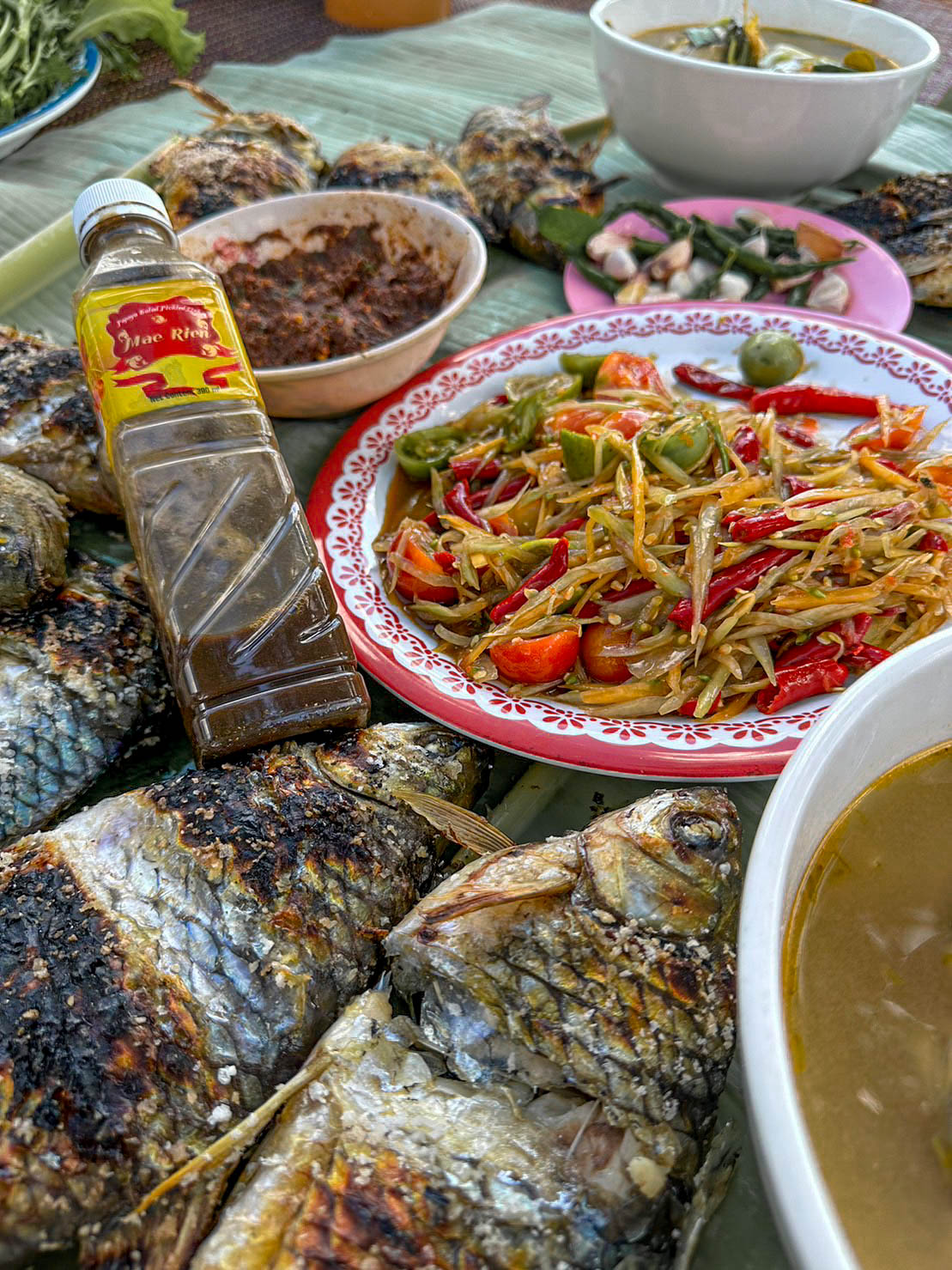 (เซต 3 ขวด) น้ำปลาร้าส้มตำปรุงสำเร็จแม่เหรียญ