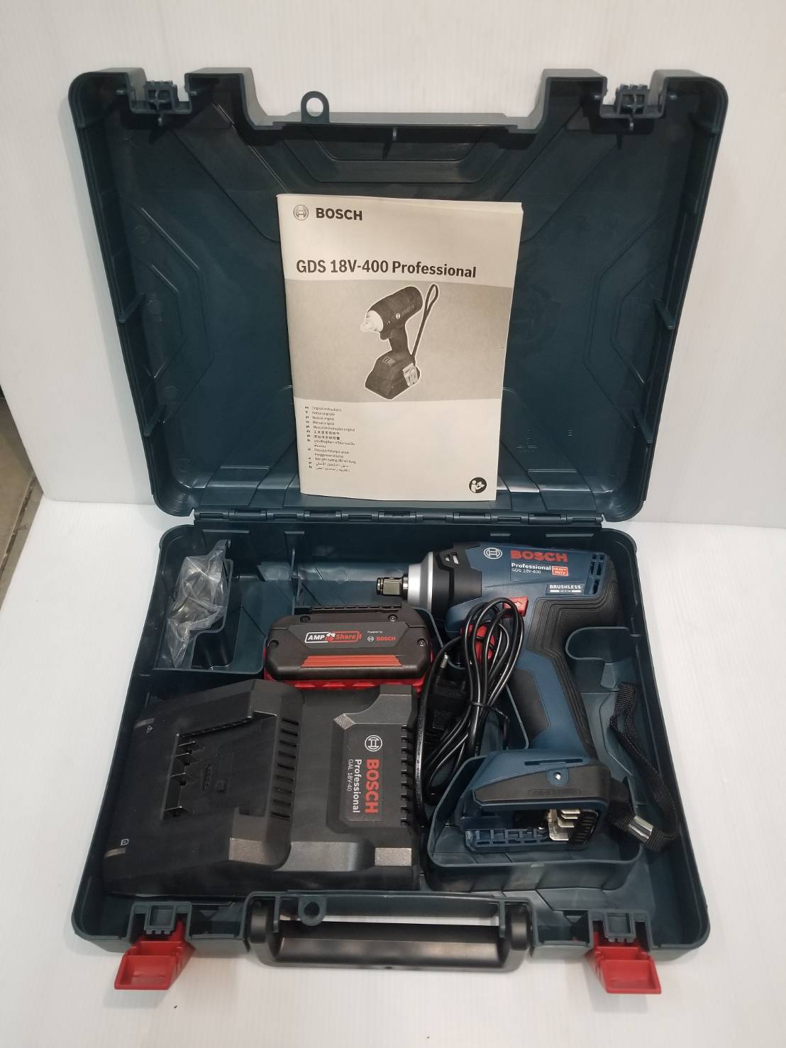 บล็อกไร้สาย1/2 GDS18V-400 Kit BOSCH