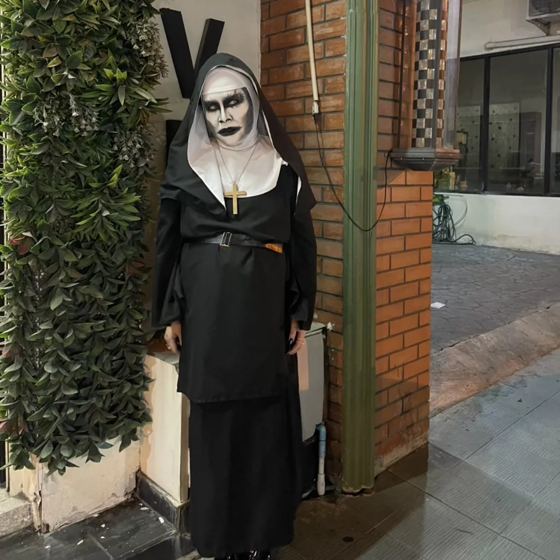 ชุดแม่ชี The nun / ชุดแม่ชีเดอะนัน / ชุดแม่ชีผี / ชุดผีแม่ชี