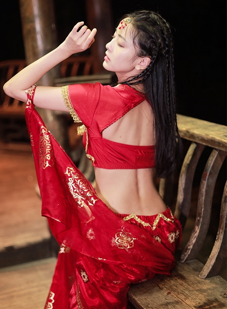 ชุดเจ้าหญิงเปอร์เซีย สีแดง