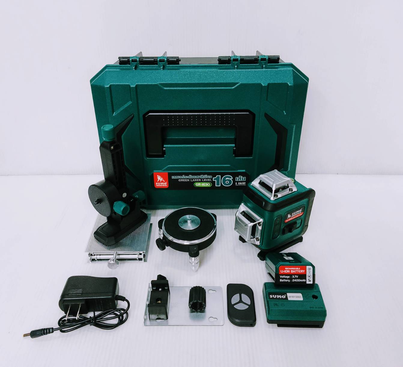 เลเซอร์ระดับ16เส้น แสงเขียว GR-1630 SUMO (ไม่รวมขาตั้ง)