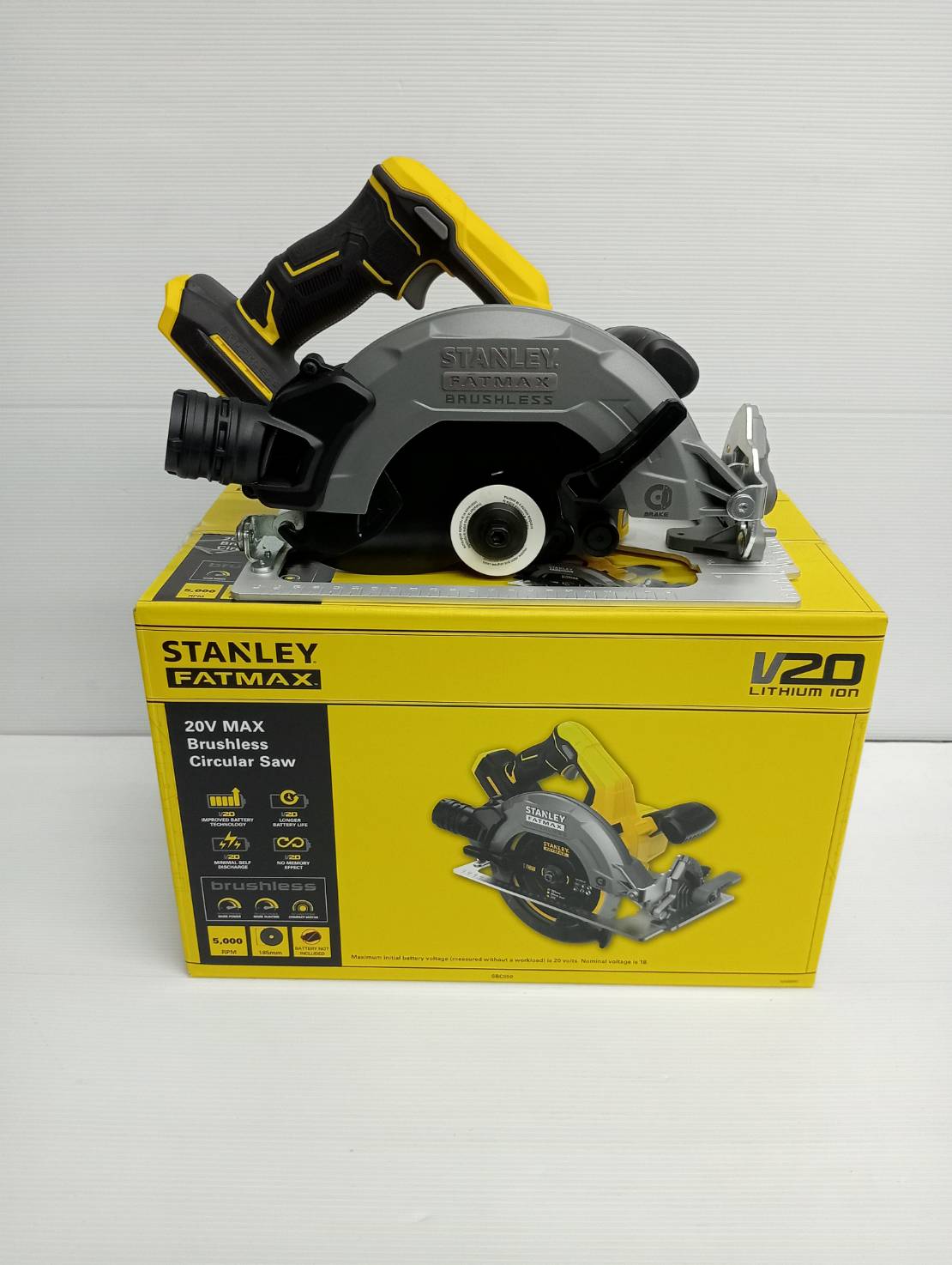 เลื่อยวงเดือน7"ไร้สาย 20V SBC550-B1 STANLEY ตัวเปล่า