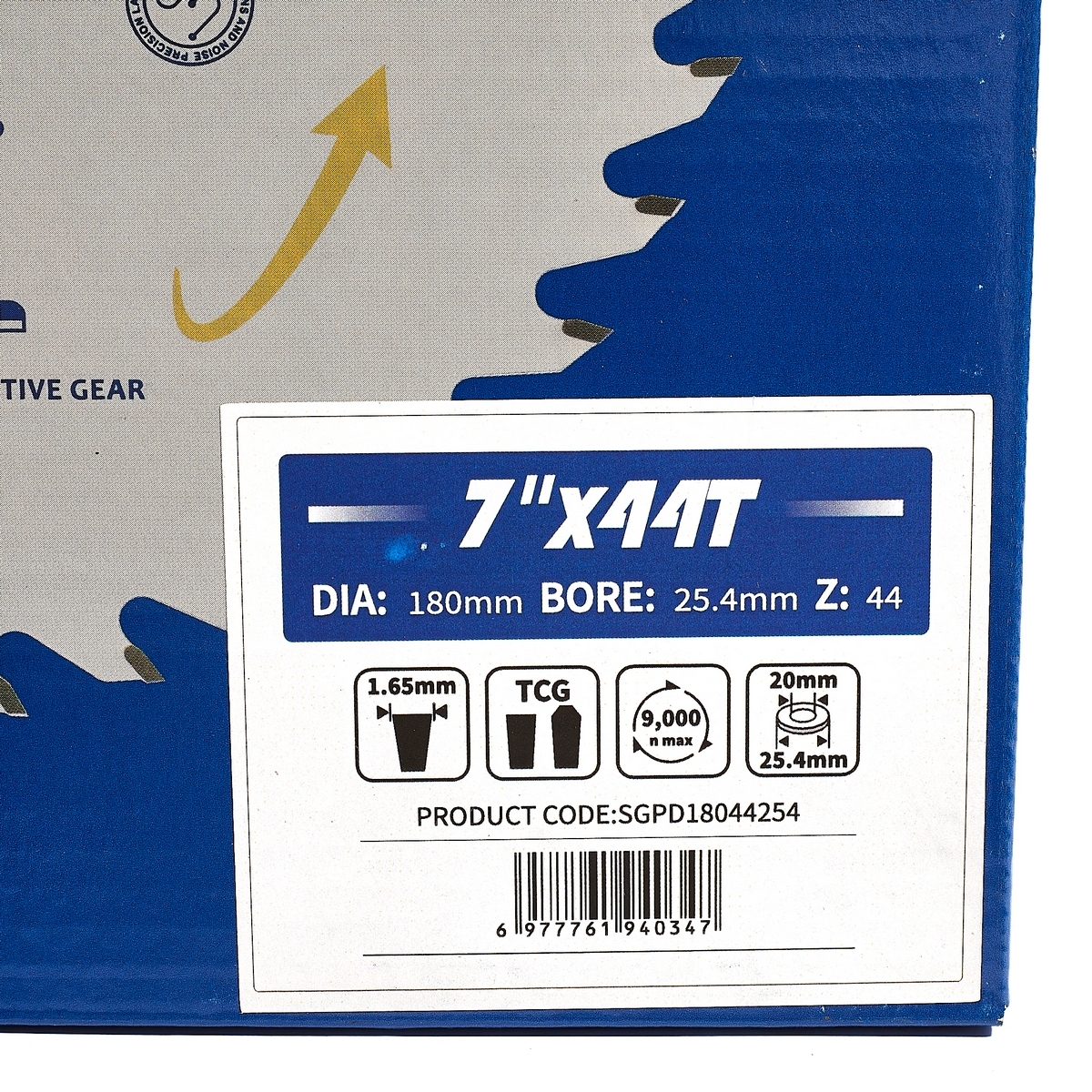 GOLD TOL ใบตัดไม้คอมโพสิต 7"x44T