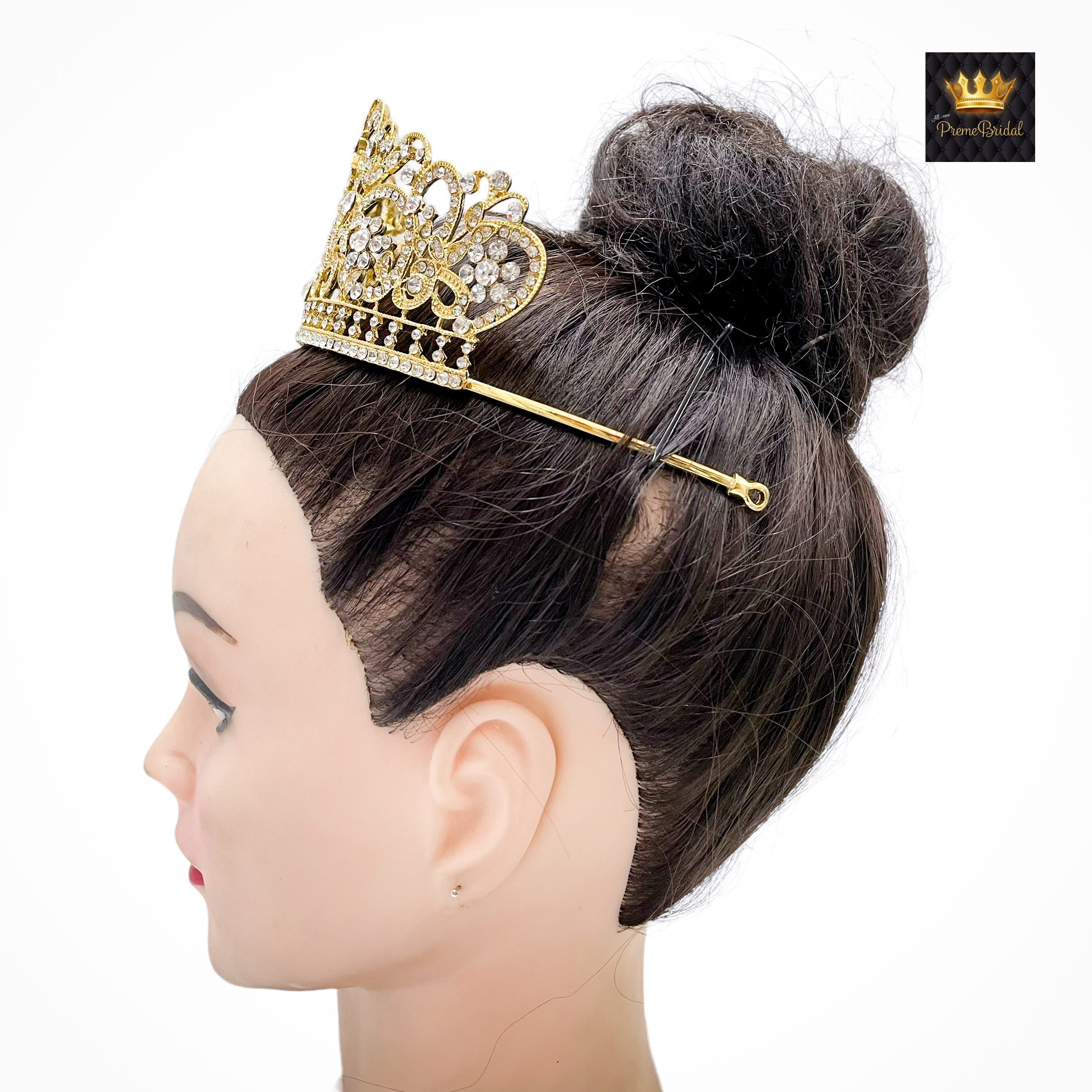 (พร้อมส่ง) เทียร่า 051 ทอง มงกุฎนางงาม มงกุฎเจ้าหญิง งานสวย ปราณีต QCเพชรทุกเม็ด สินค้าพร้อมส่งจากไทย