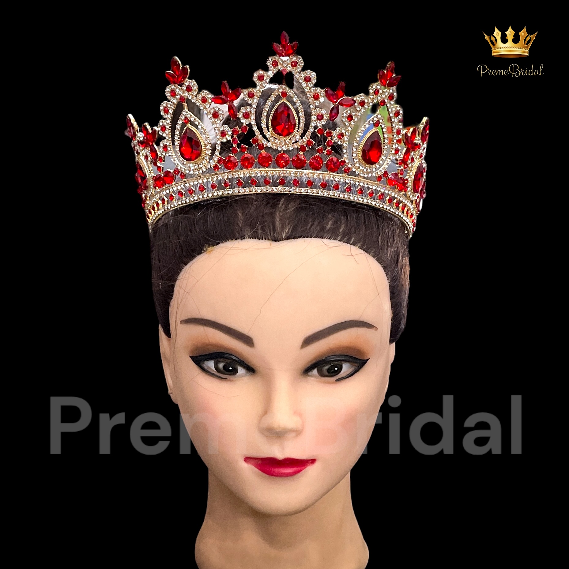 (พร้อมส่ง) เทียร่า 414 มงกุฎนางงาม ครึ่งหัว งานสวย ปราณีต QCเพชรทุกเม็ด สินค้าพร้อมส่งจากไทย