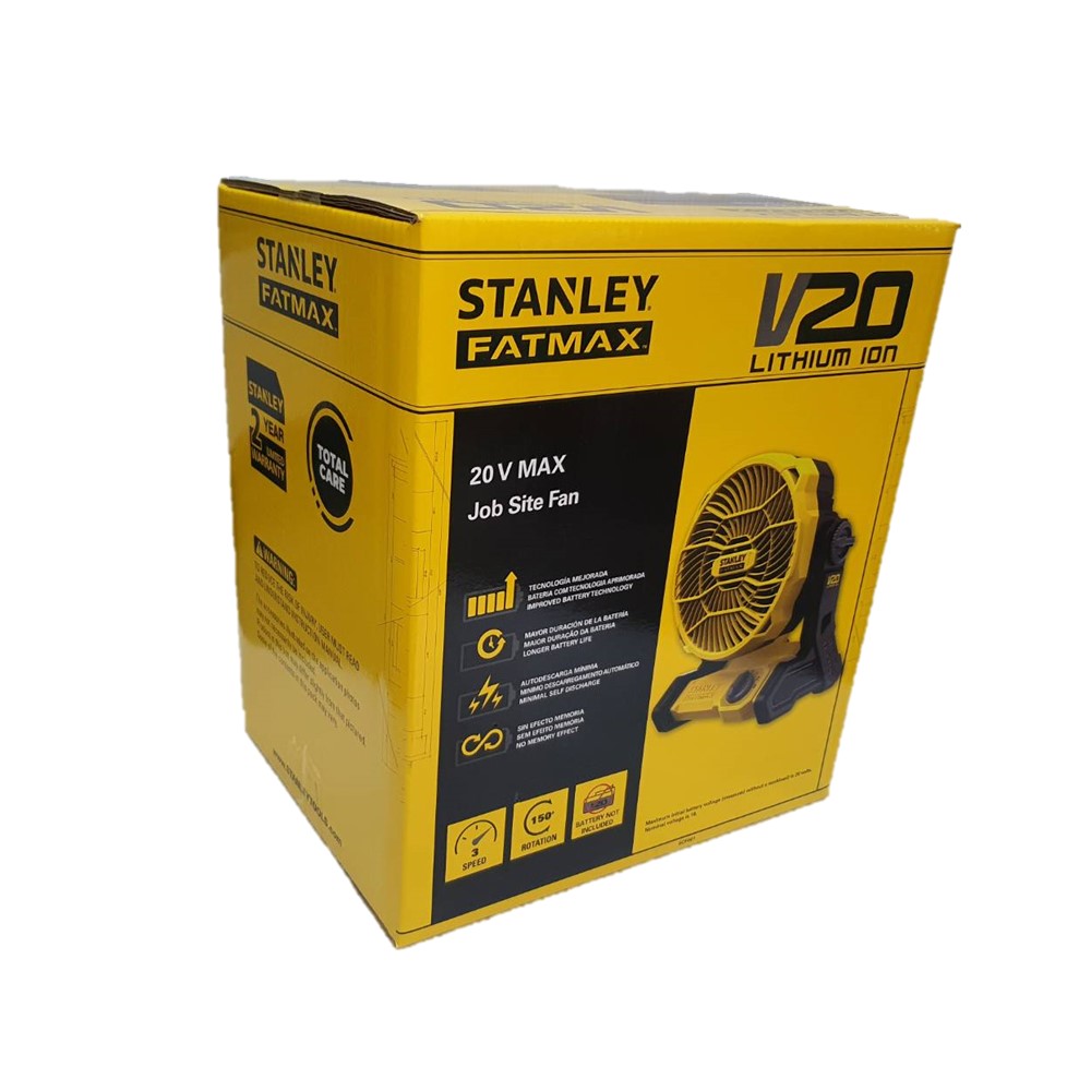 พัดลมไร้สาย20V SCF001-B1 STANLEY