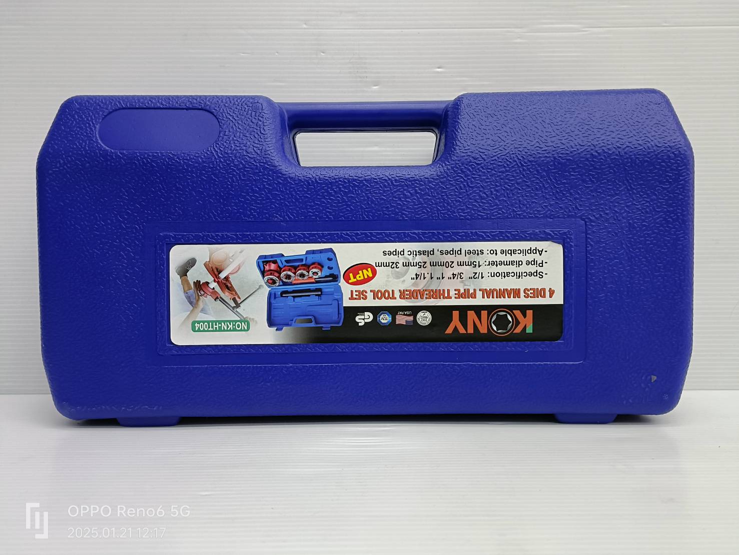 KONY ชุดต๊าปเกลียวท่อไฟฟ้าNPT รุ่น KN-HT004