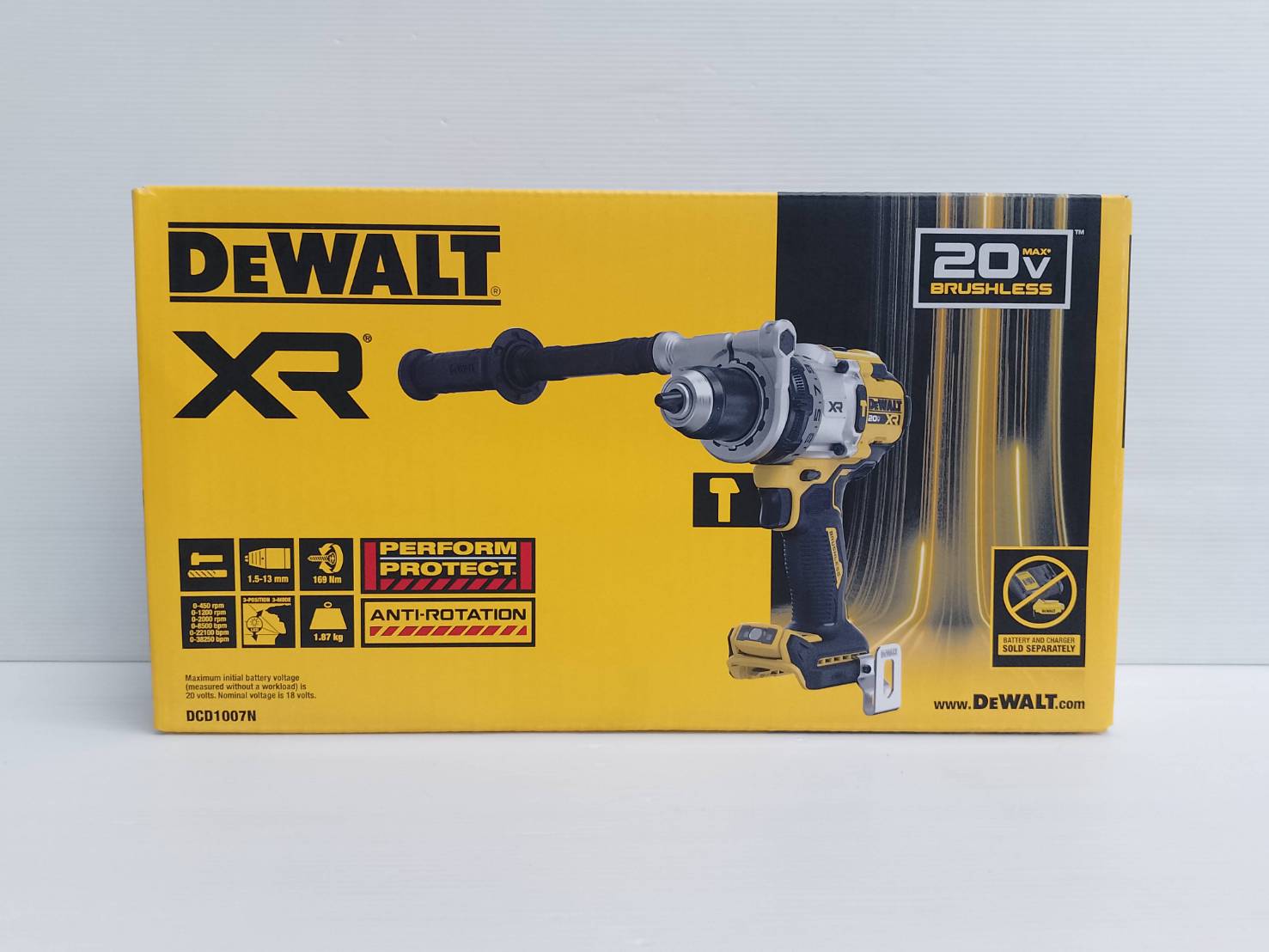 สว่านกระแทกไร้สาย20V DCD1007N DEWALT (ตัวเปล่า)