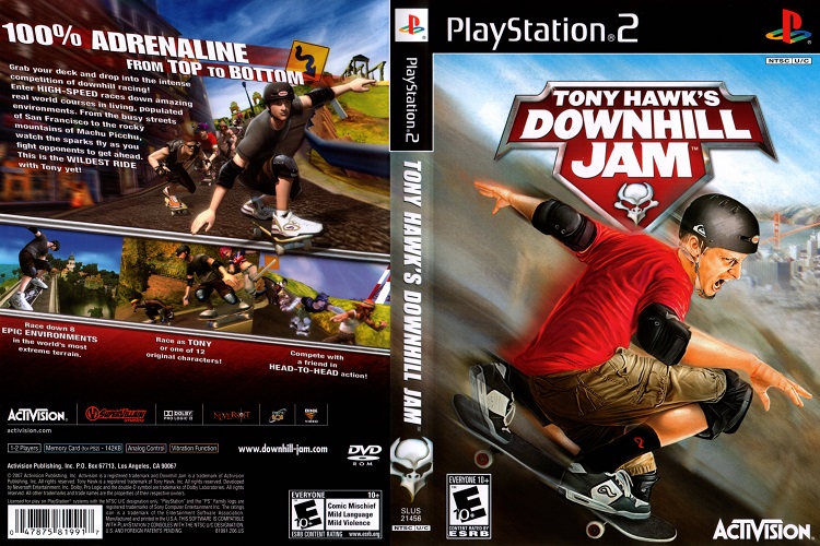 TONY HAWK'S DOWNHILL JAM [US : DVD5 1 Disc]