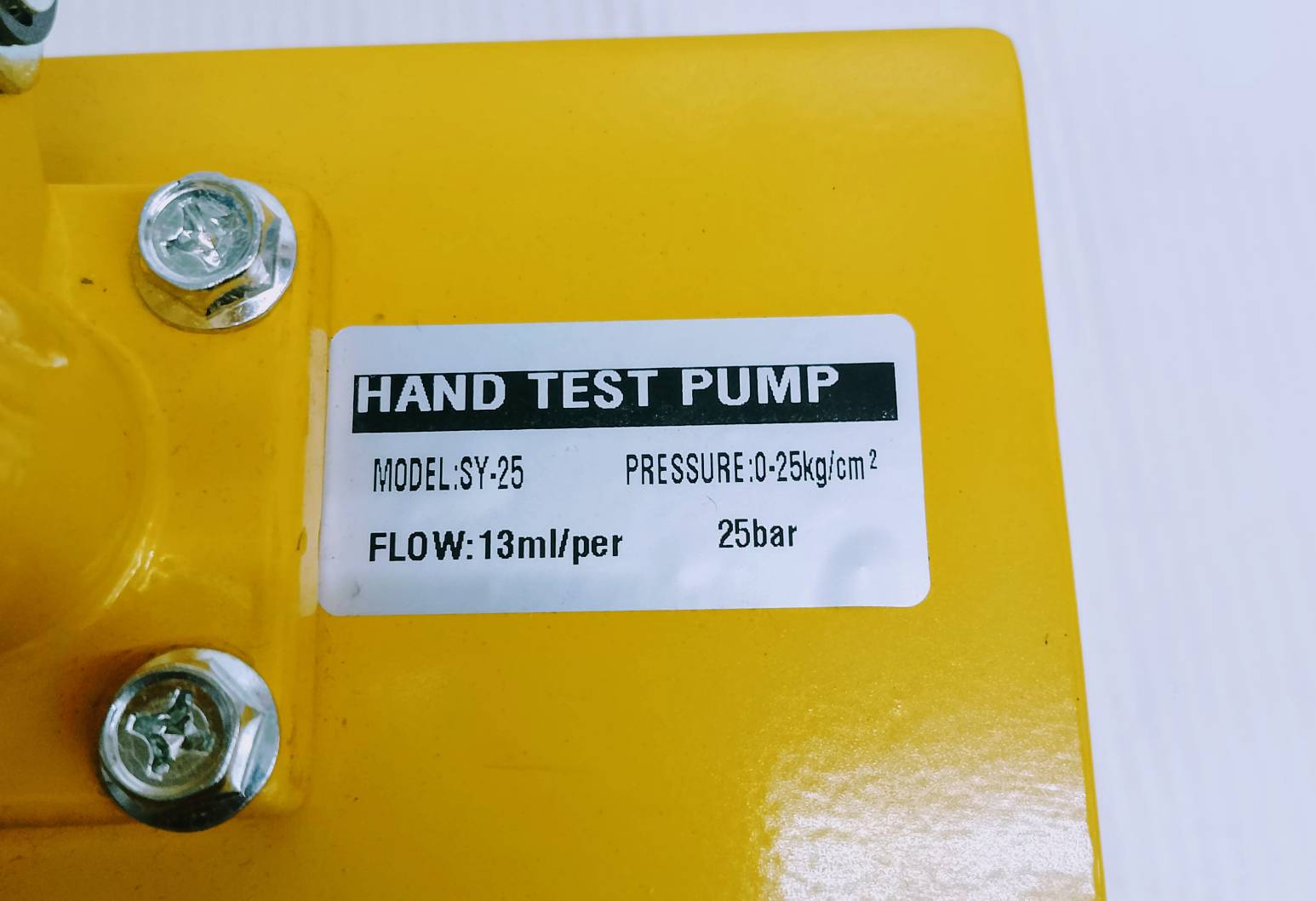 ปั๊มเทสท่อ แบบมือโยก ACT-2.5Mpa