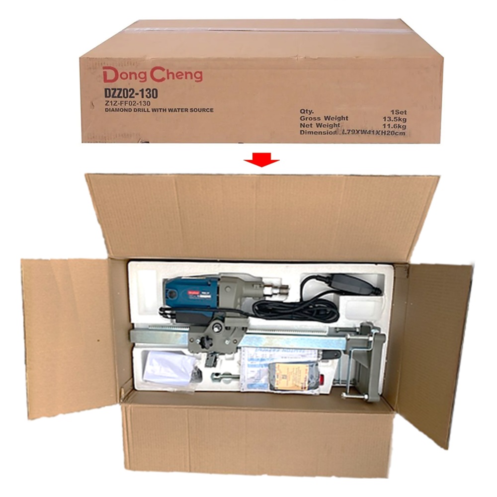 เครื่องเจาะคอริ่ง5" DZZ02-130 DONGCHENG