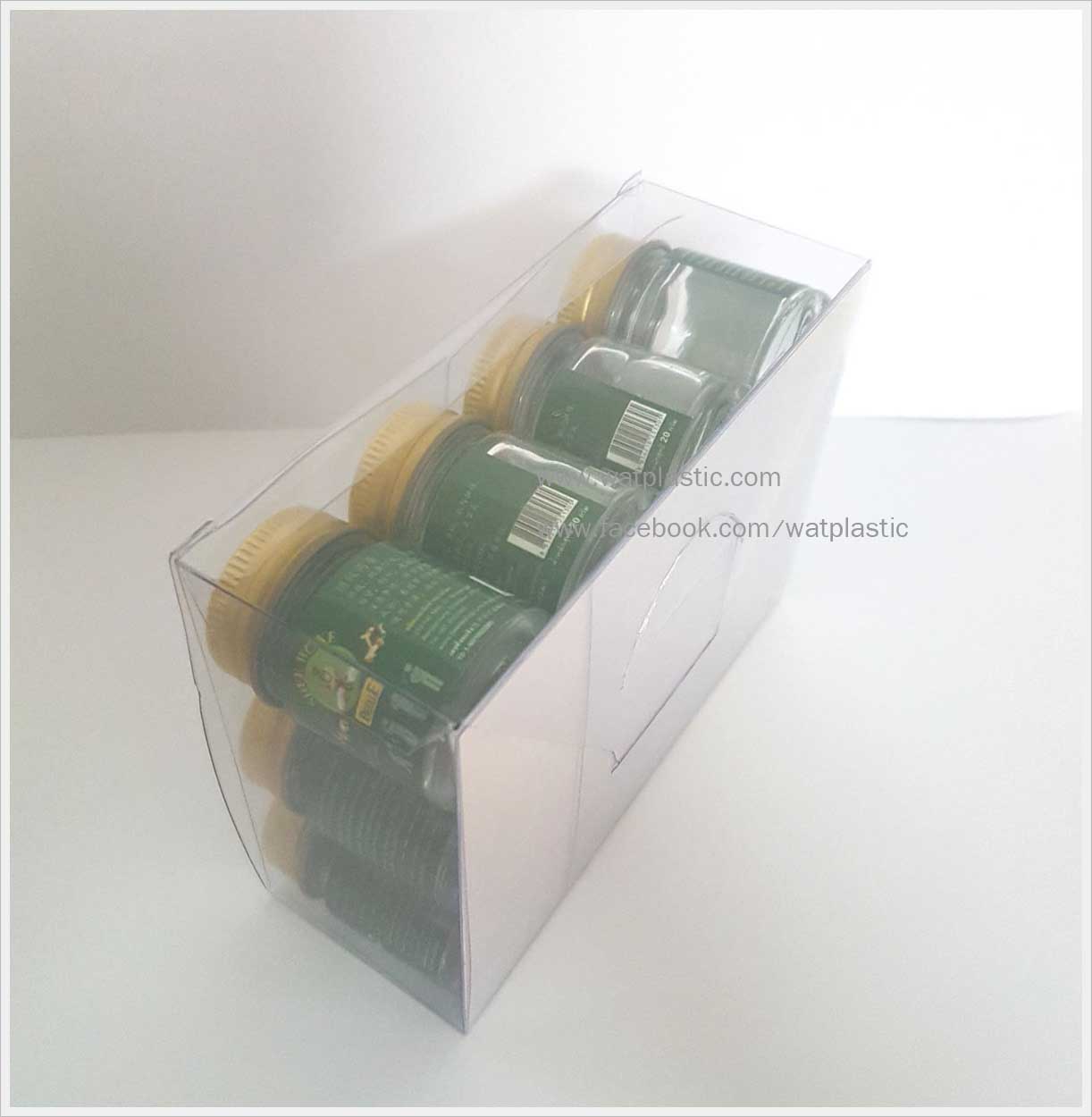 กล่องใส่ น้ำมันมวย , พิมเสนน้ำ แพค 12 ขวด ขนาด 12.4 x 9.3 x 4.7 cm