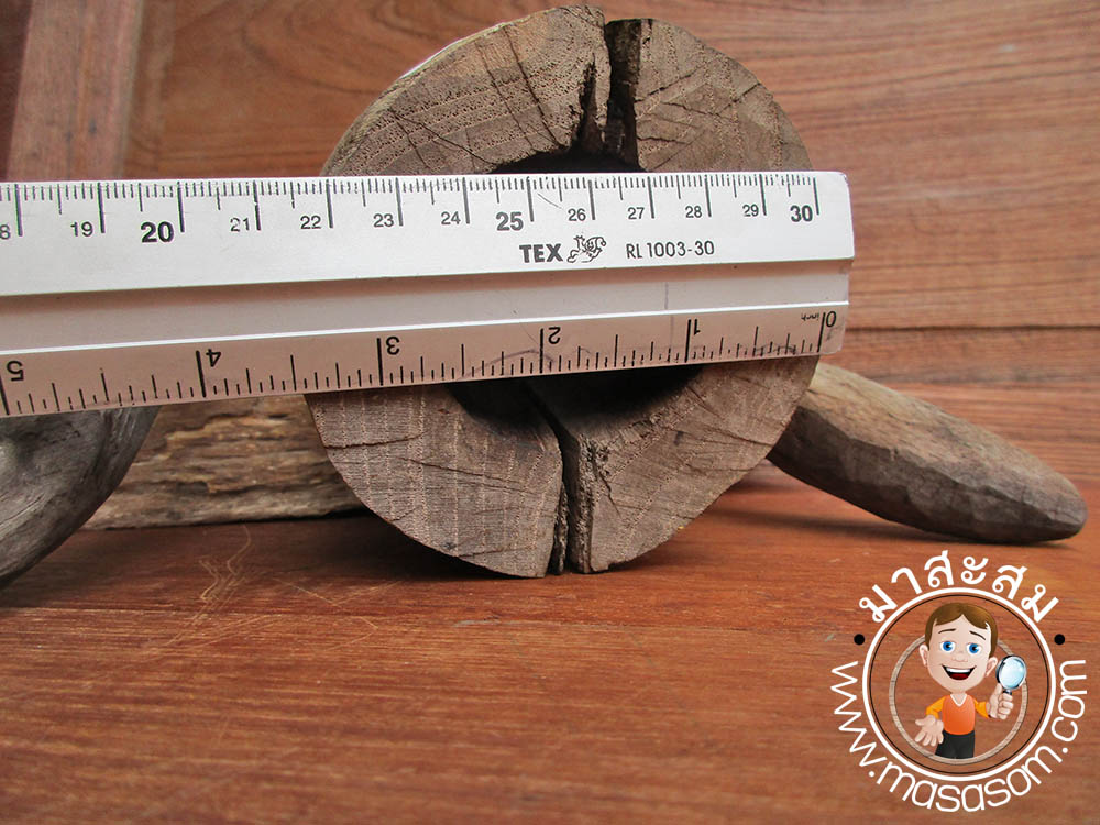 กระดึงไม้สักเก่า หรือ ฮอก