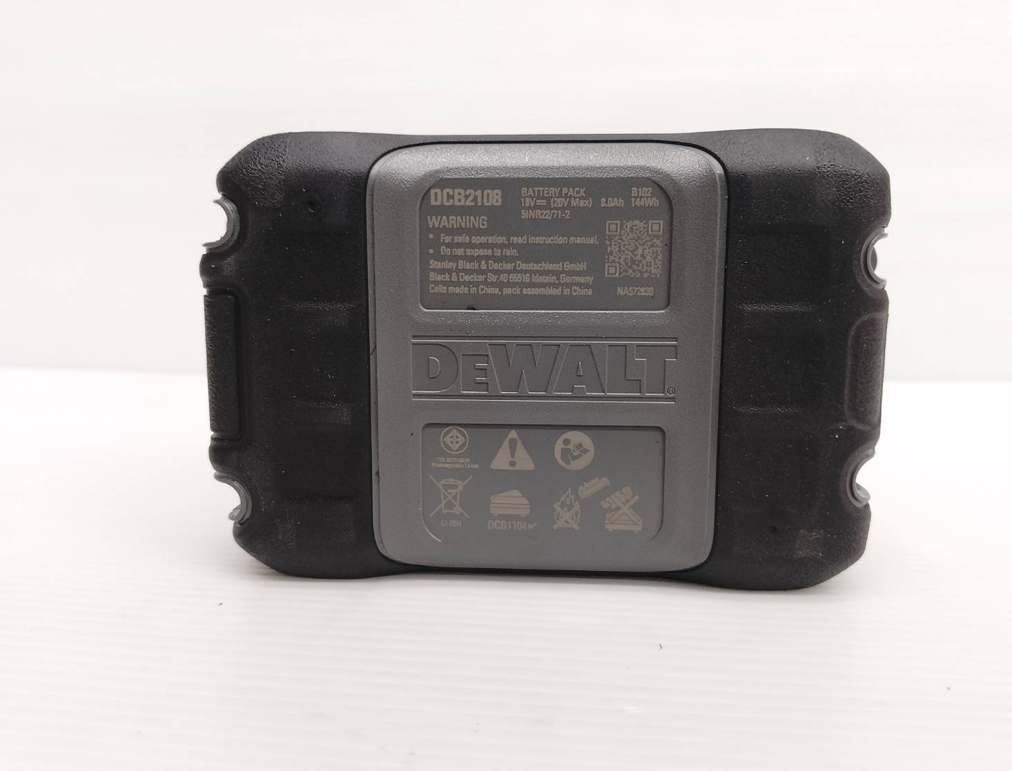 แบตเตอรี่ 20V / 8.0Ah DCB2108 DEWALT
