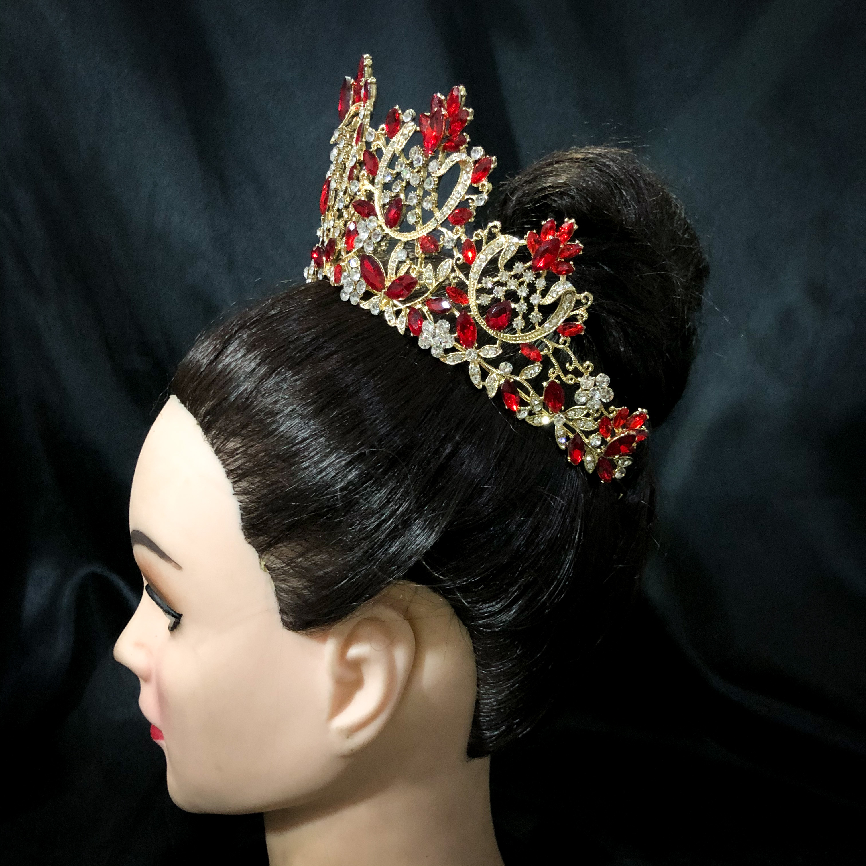 (พร้อมส่ง) เทียร่า 257 สีแดง