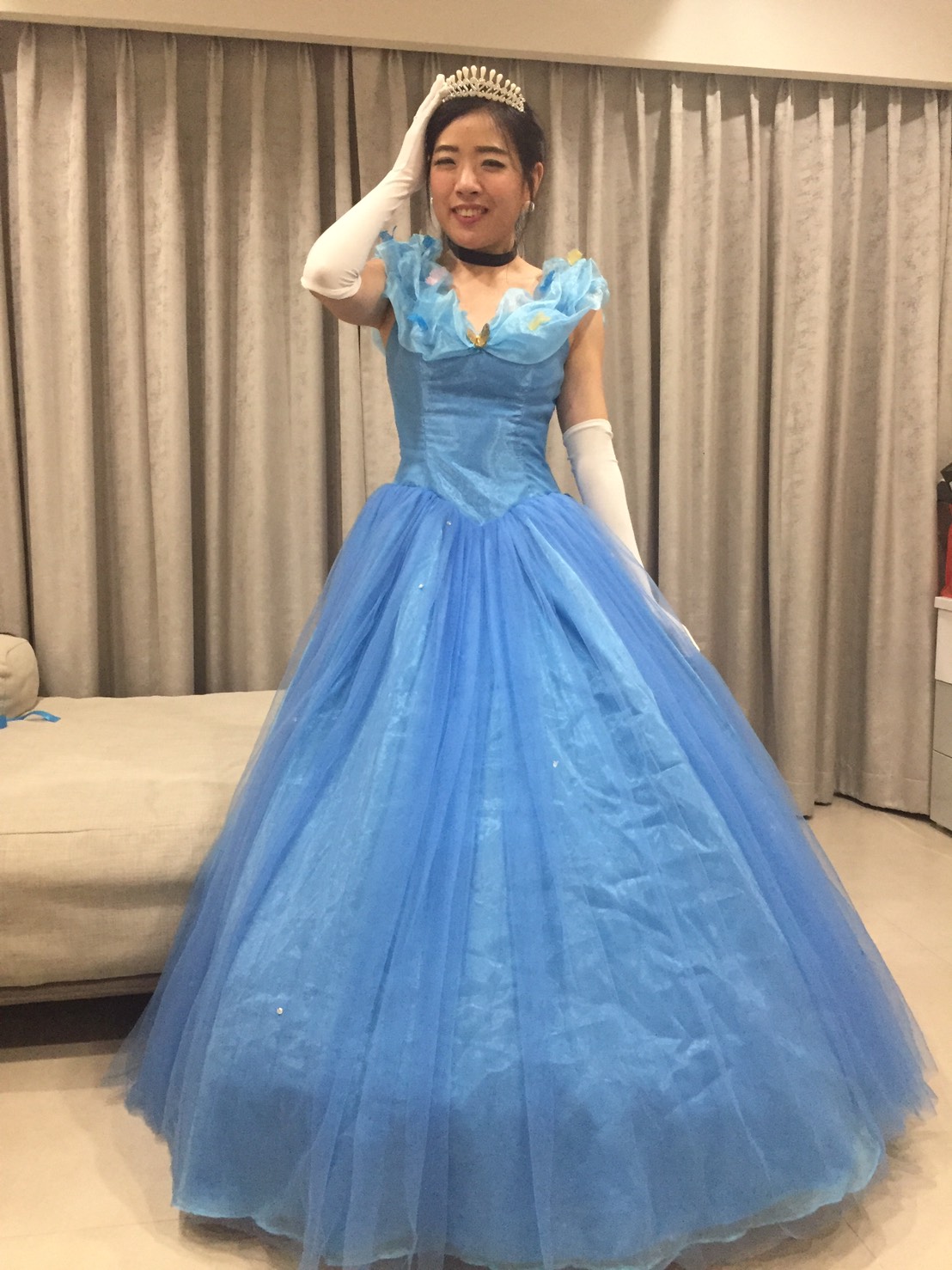 ชุดเจ้าหญิงซินเดอเรลล่า @ Movie 2015