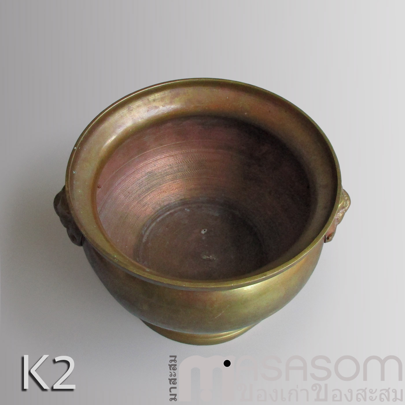 กระถางธูปทองเหลืองของเก่า