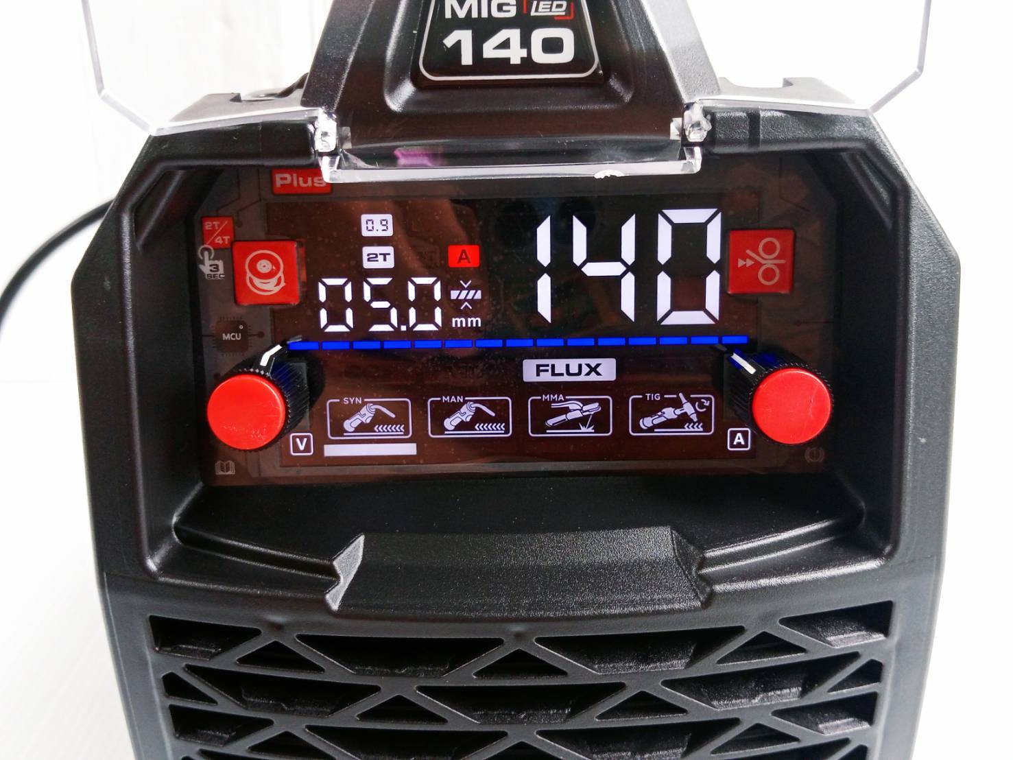 ตู้เชื่อม3ระบบ MIG-140PLUS+CASE Ver.5 ANDELI (แอนดิลี) (มีกล่องพลาสติกใส่เครื่อง)