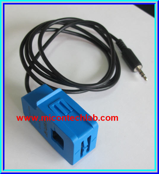 1x เซ็นเซอร์หม้อแปลงวัดกระแส SCT-013-030 CT 0-30A to 0-1V (Current Transformer Sensor)