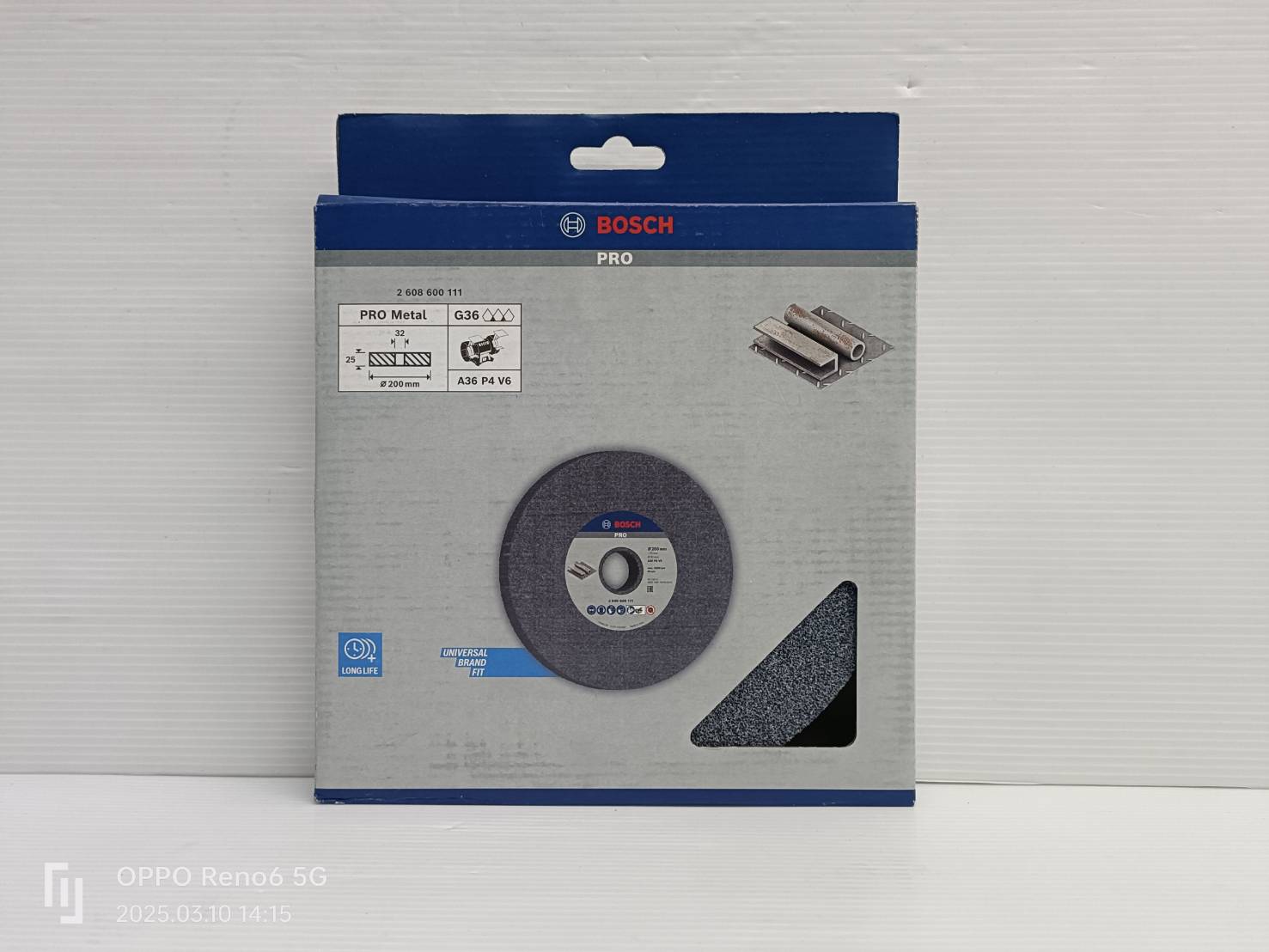 หินกลม8" G36 BOSCH