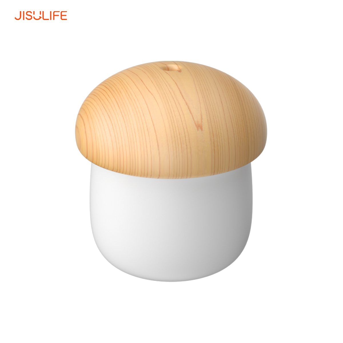 JISULIFE JM02 Mushroom LED Humidifier เครื่องทำความชื้น / เครื่องพ่นไอน้ำขนาดเล็ก พร้อมไฟ LED (รับประกัน 6 เดือน)