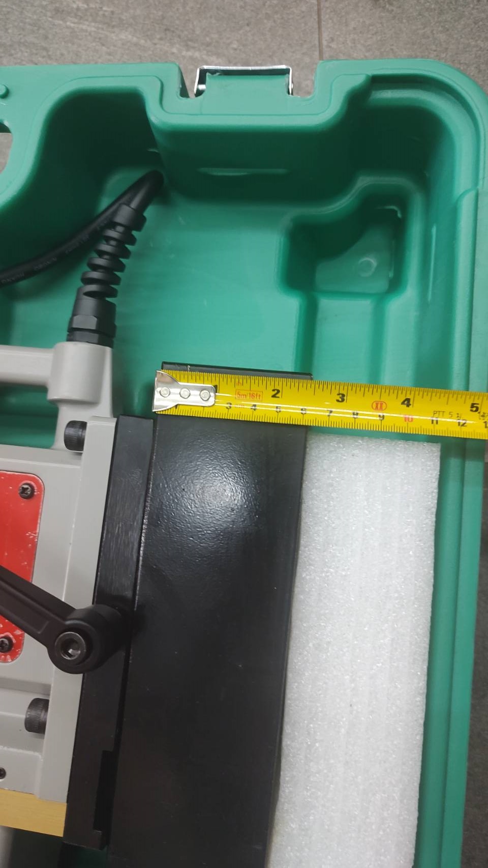 สว่านแท่นแม่เหล็ก รุ่น AJC02-23 (ปรับรอบได้) DCA