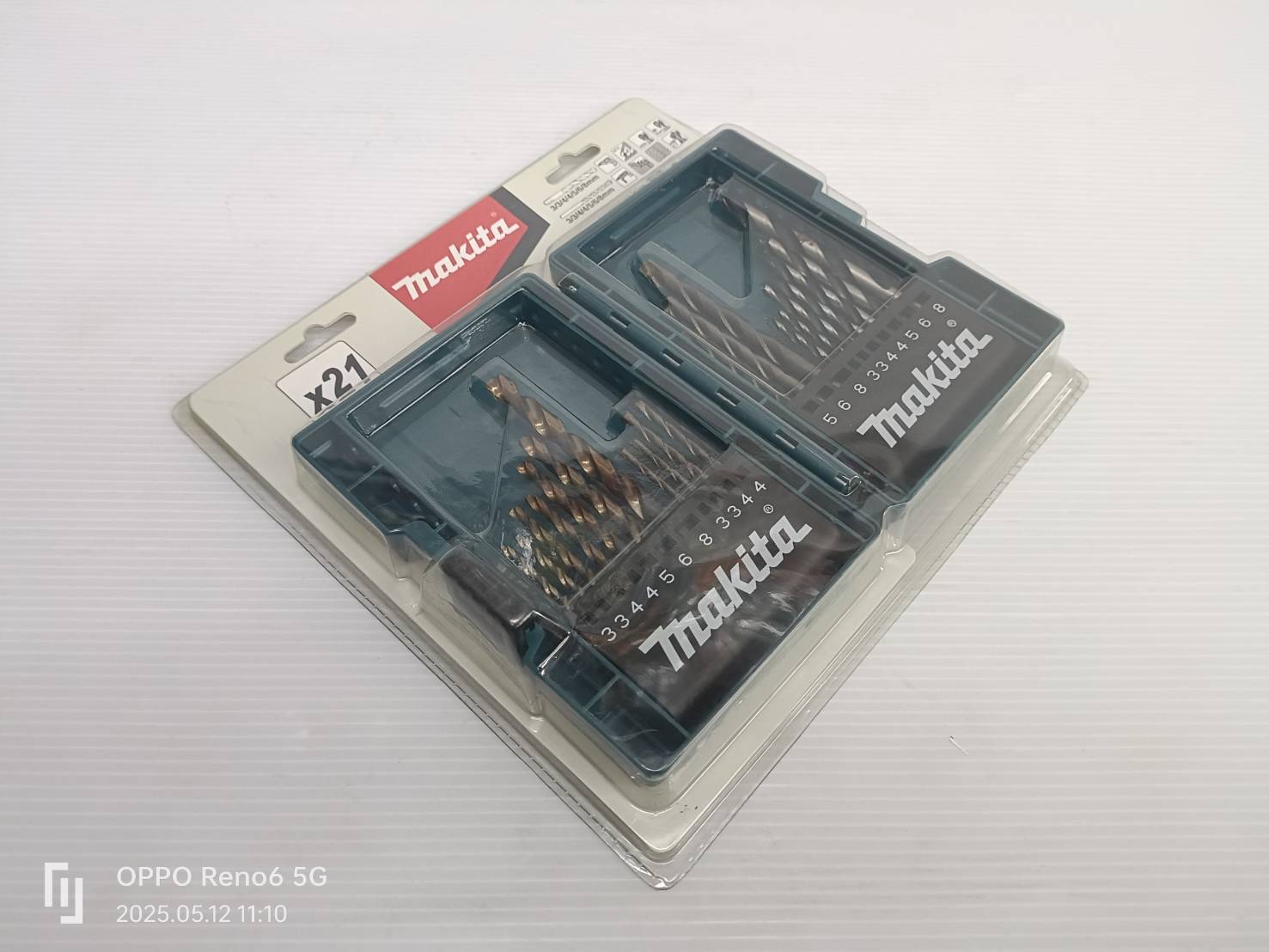 ชุดดอกสว่าน 21ตัวชุด B-44884 MAKITA