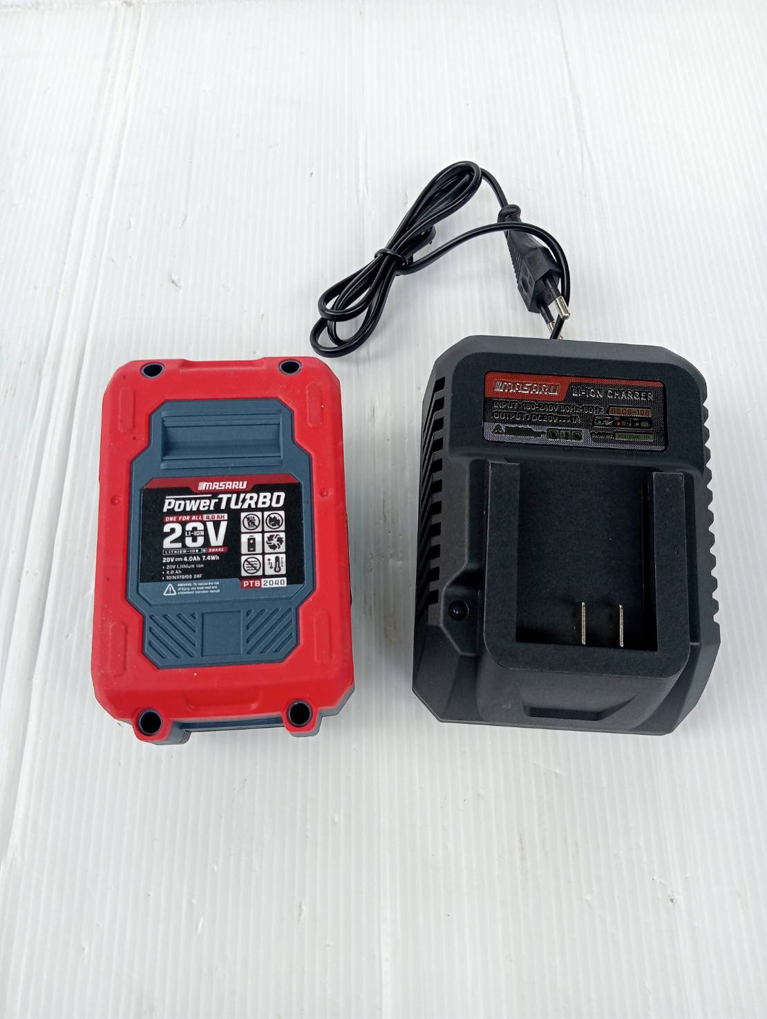 MASARU เครื่องเจียร20V SCG-615-B1 บลัสเลส มีกันสะบัด กันตก