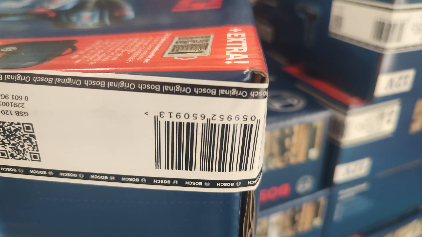 สว่านกระแทกไร้สาย GSB120-Li BOSCH ชุดกระเป๋าผ้า 06019G81K6