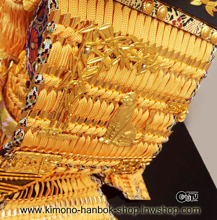 ชุดเกราะ ซามูไร ญี่ปุ่นแท้ Y O R O I +กล่อง L no.2